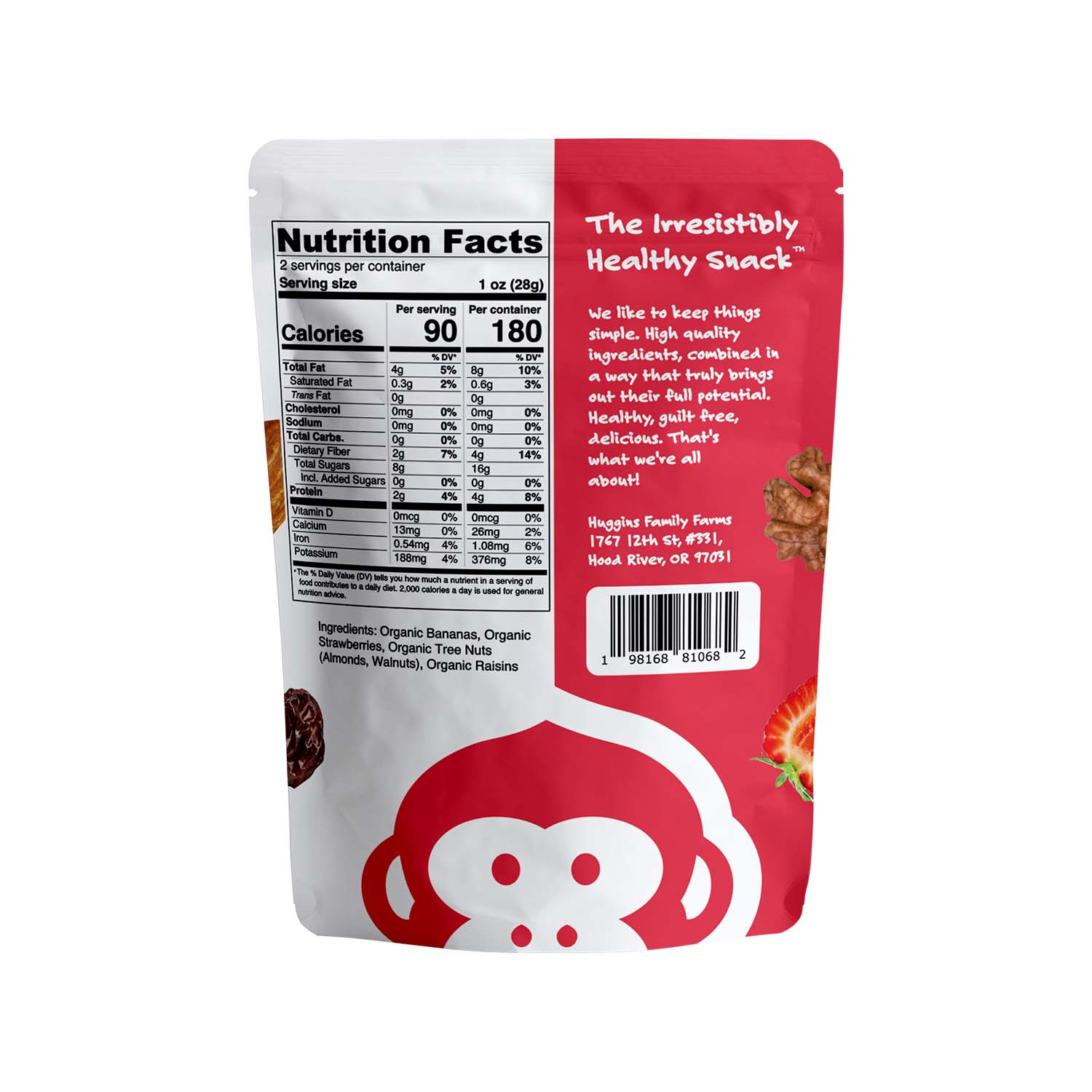 Monkey Brittle Strawberry Banana Crunch