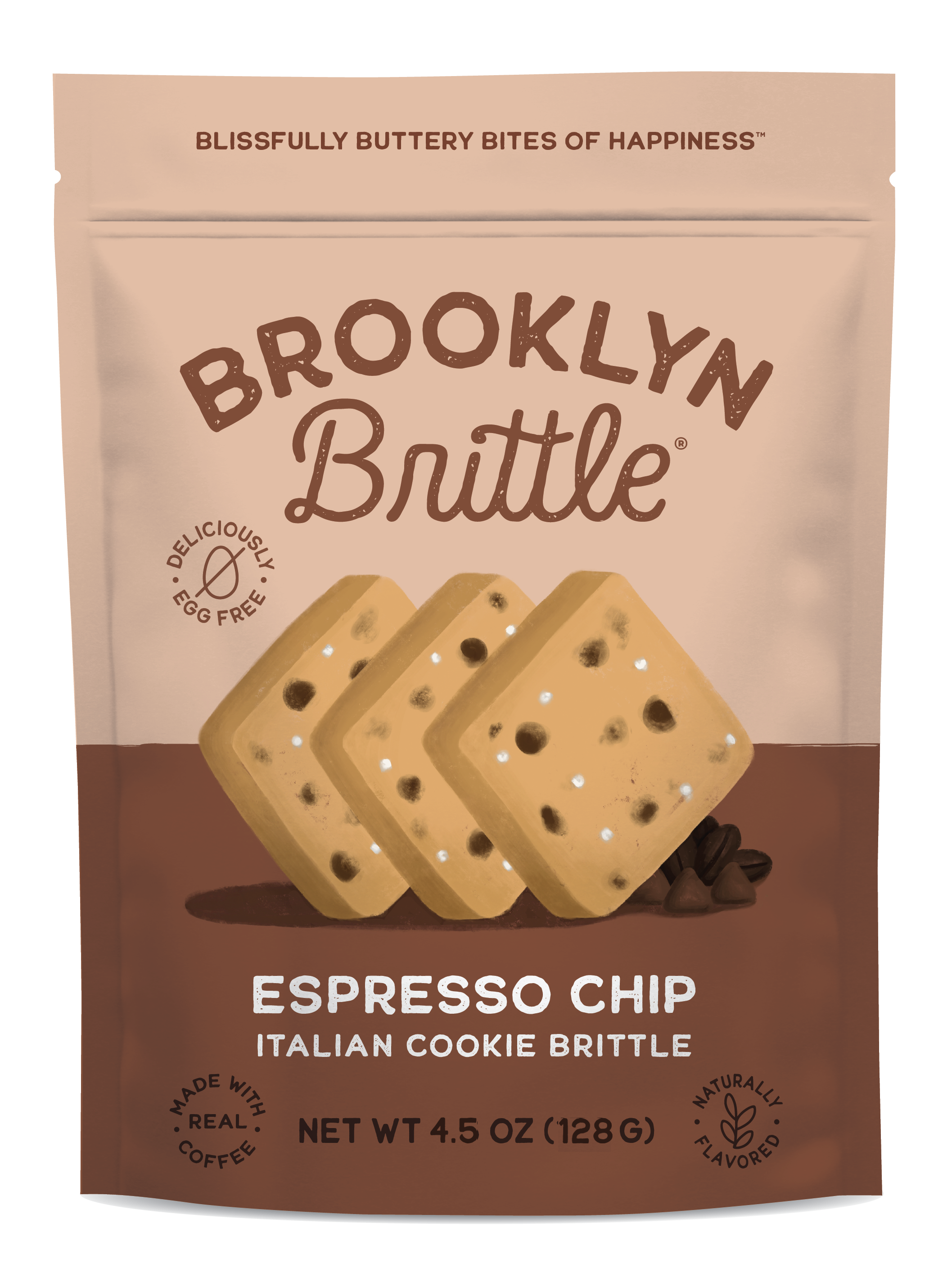 Brooklyn Brittle Espresso Chip Italian Cookie Brittle