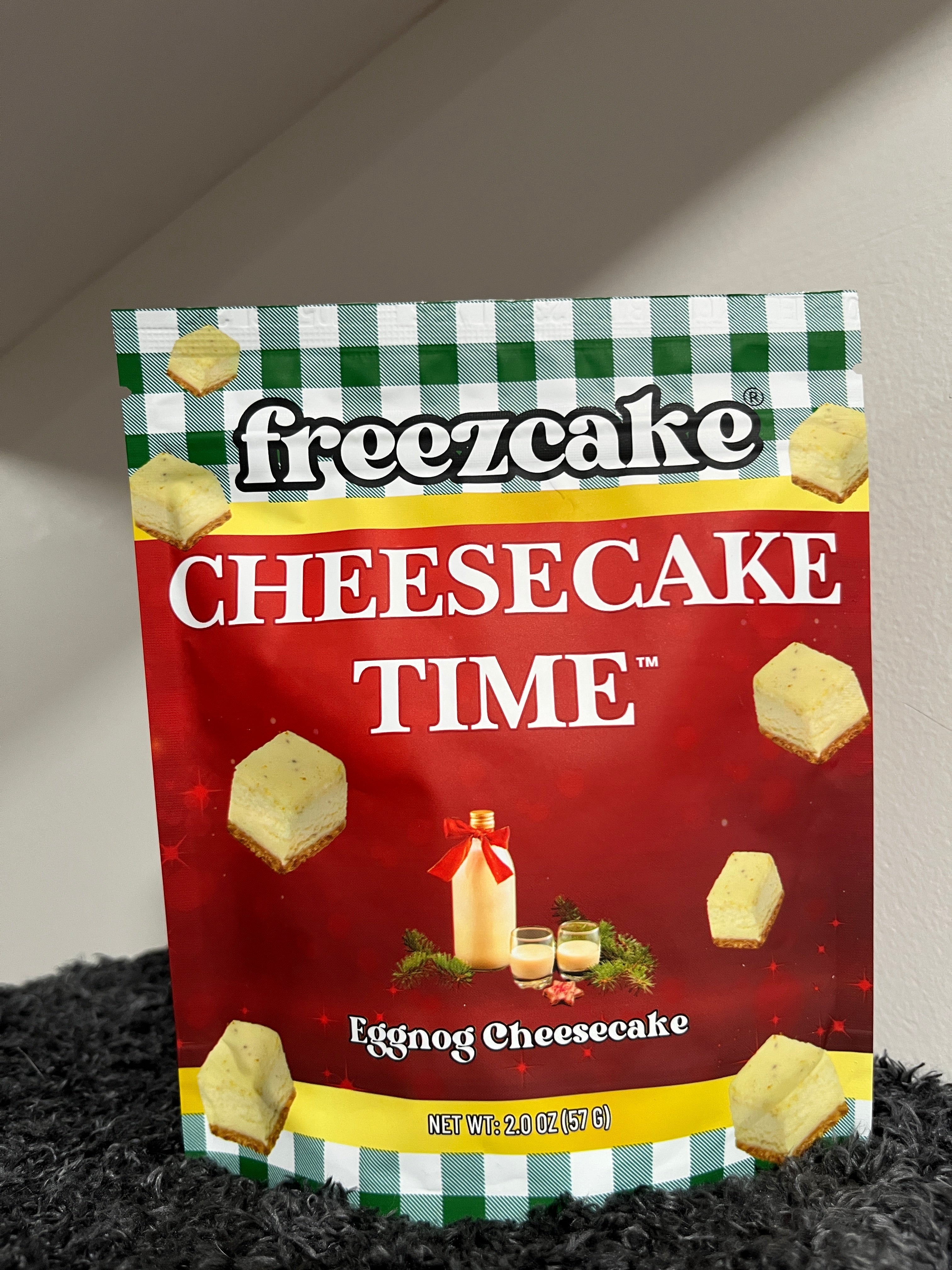 Freezcake Freeze-dried Cheescake - Eggnog Cheescake