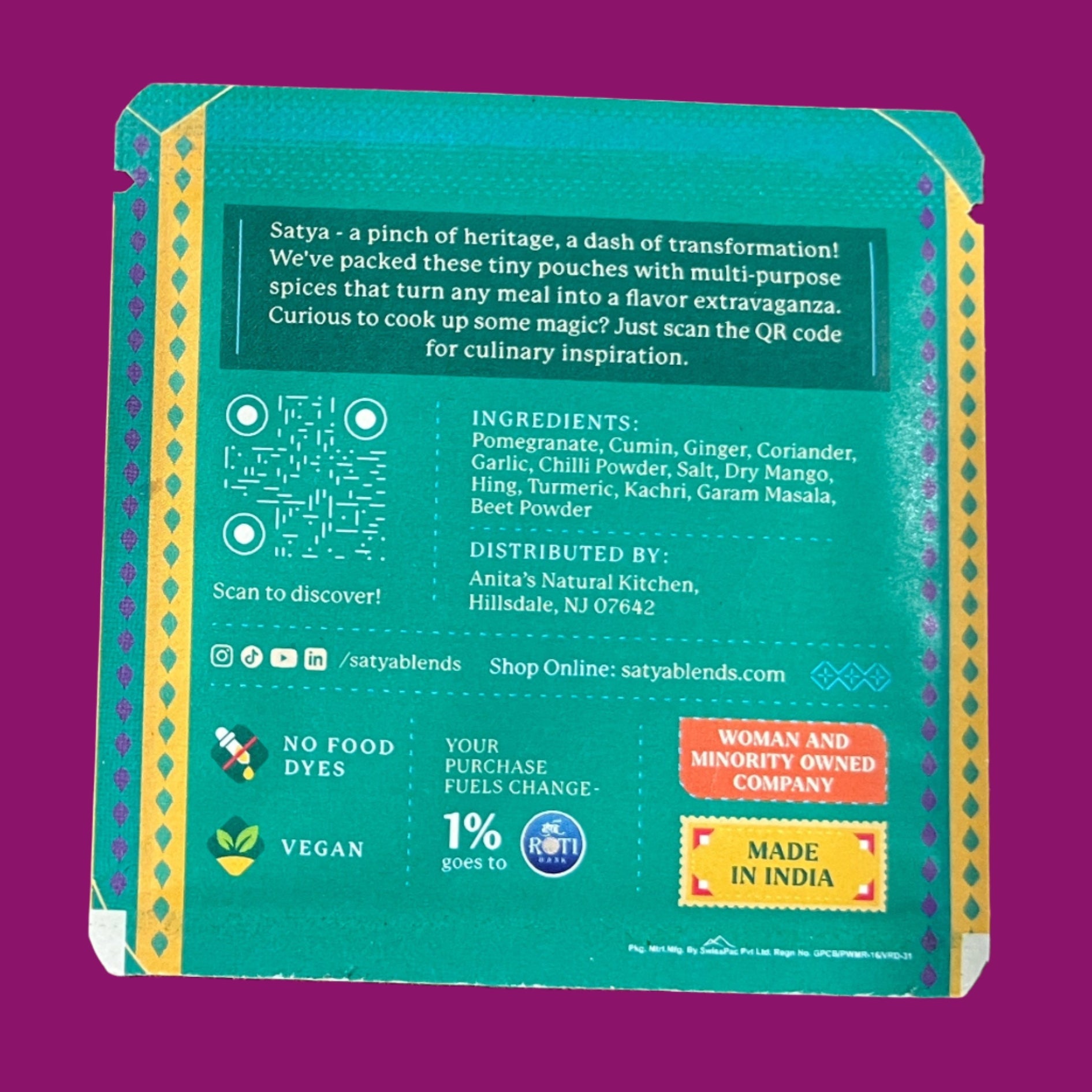 Satya - Everything Indian - Indian Spice Blend