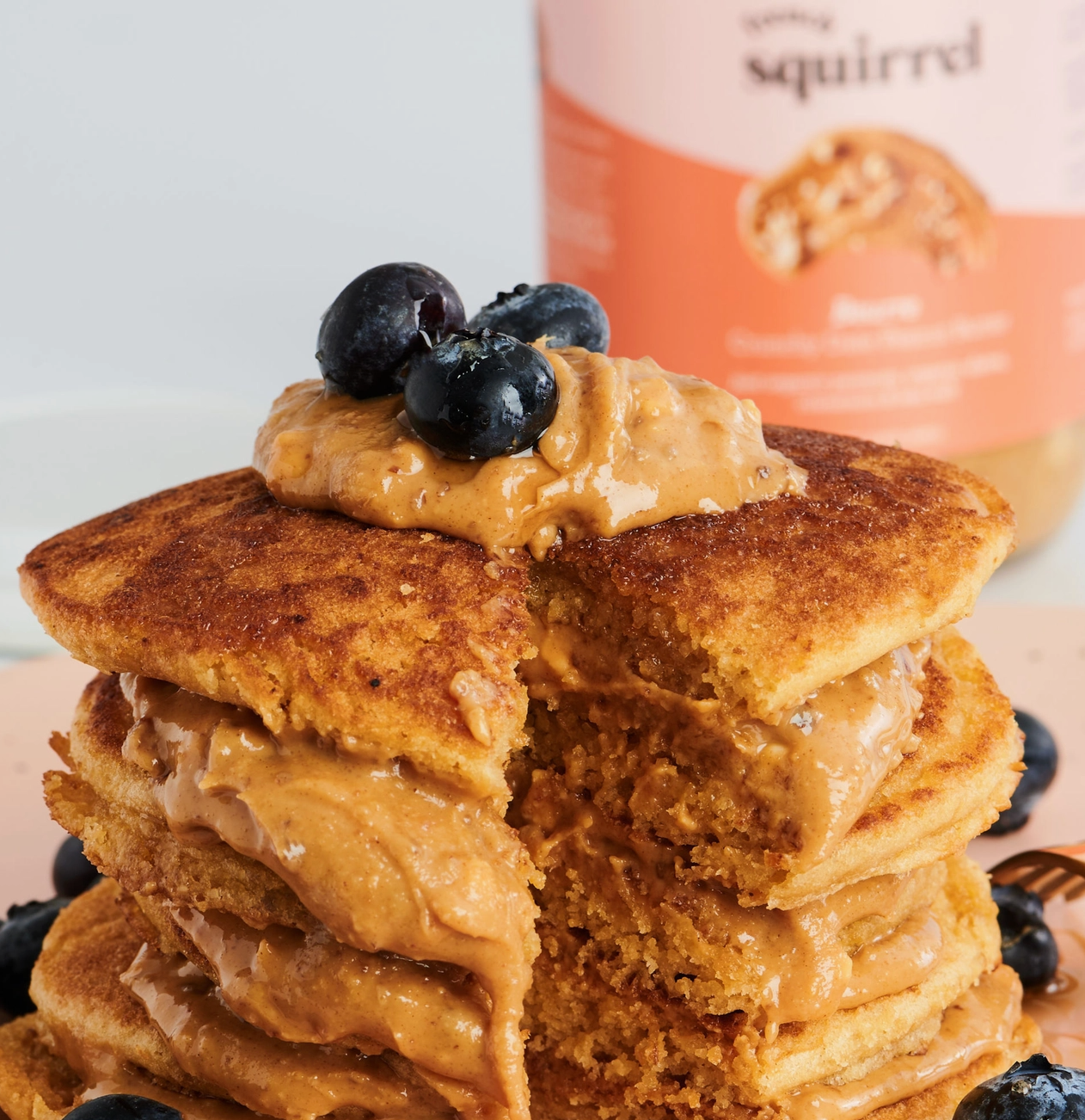 French Squirrel Crunchy Date Peanut Butter Organic 12oz