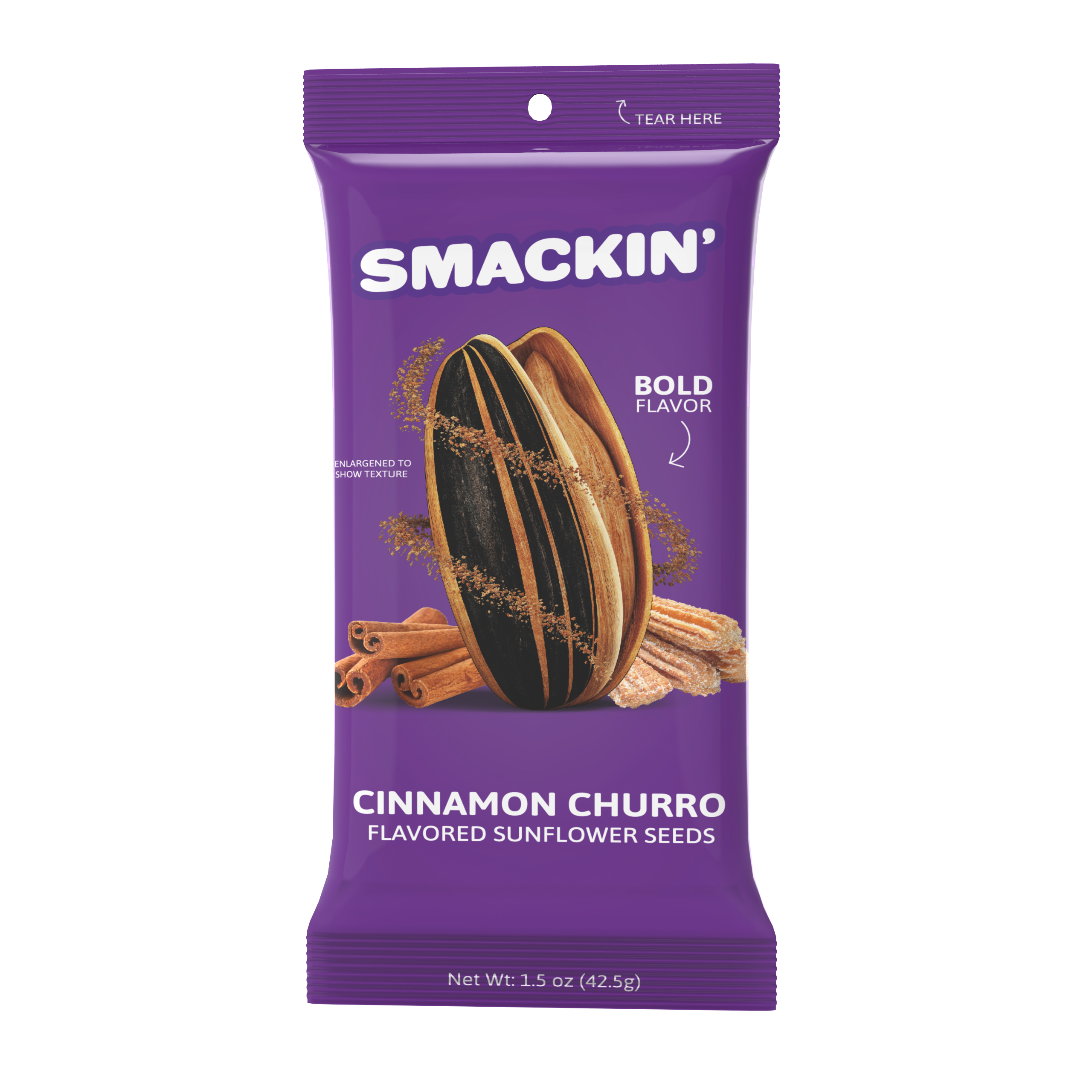 SMACKIN' - Sunflower Seeds - Cinnamon Churro