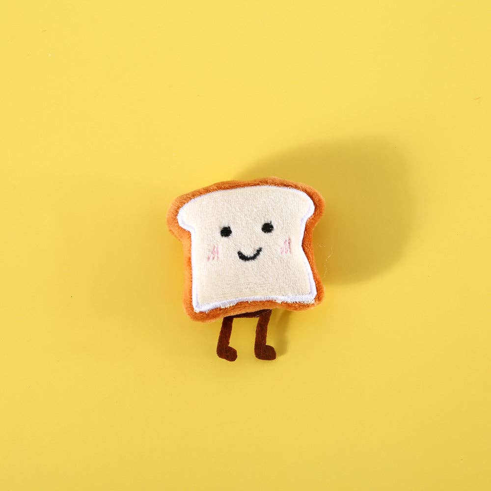 Cat Toys with Treats- 5 pcs Bread Cat Toy Set