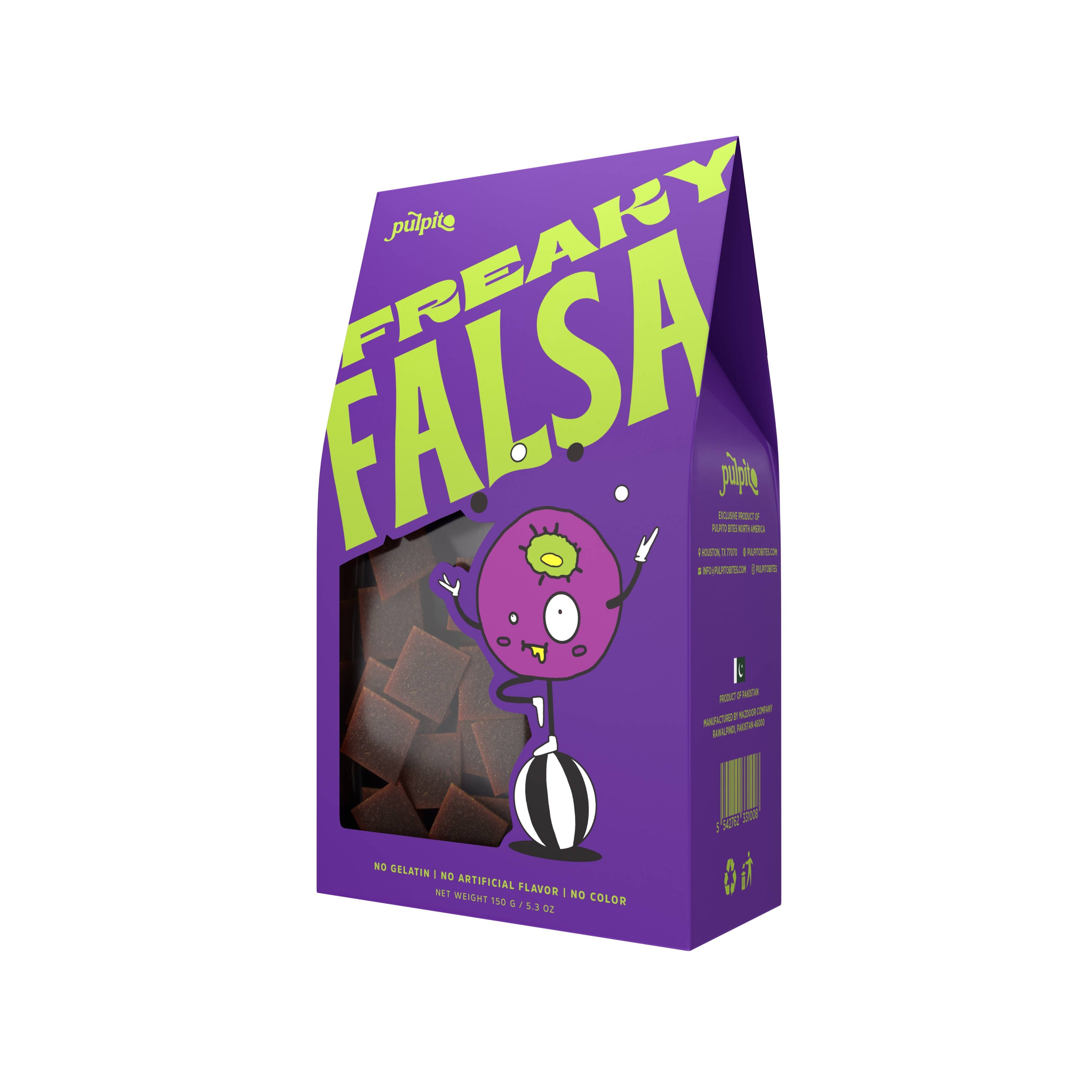 Pulpito Dried Fruit Bites Natural Fruit Snacks -Freaky Falsa (South-Asian Blueberry)