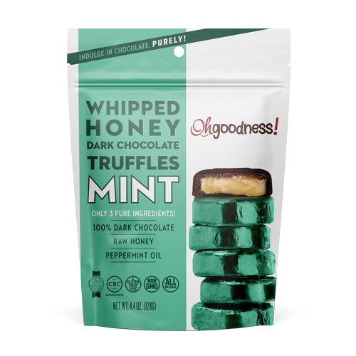 Oh, Goodness! Whipped Honey Truffles - Mint 4.4oz