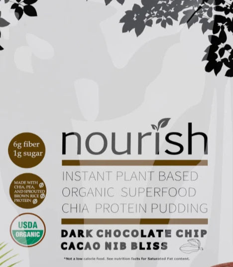 Nourish - Instant Chia Pudding - Chocolate Bliss