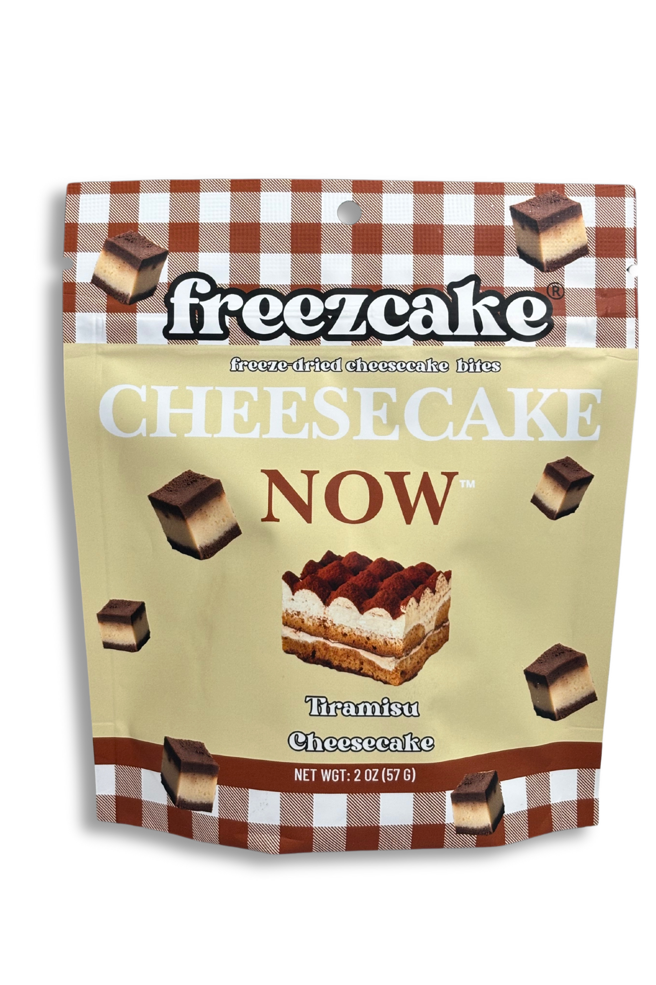 Freezcake -  Freeze-Dried Tiramisu Cheesecake Bites