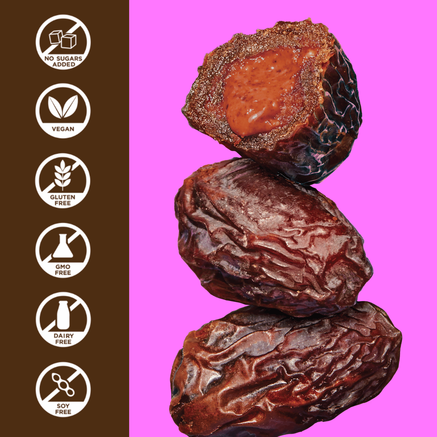 Realsy PB&J Stuffed Medjool Dates 2.1 oz
