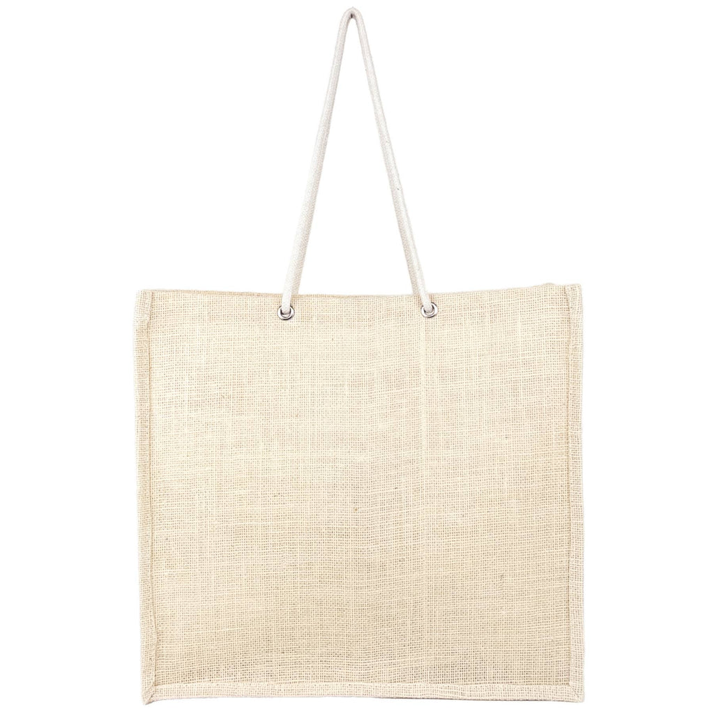 Reusable Gusseted Market Grocery Tote Bag
