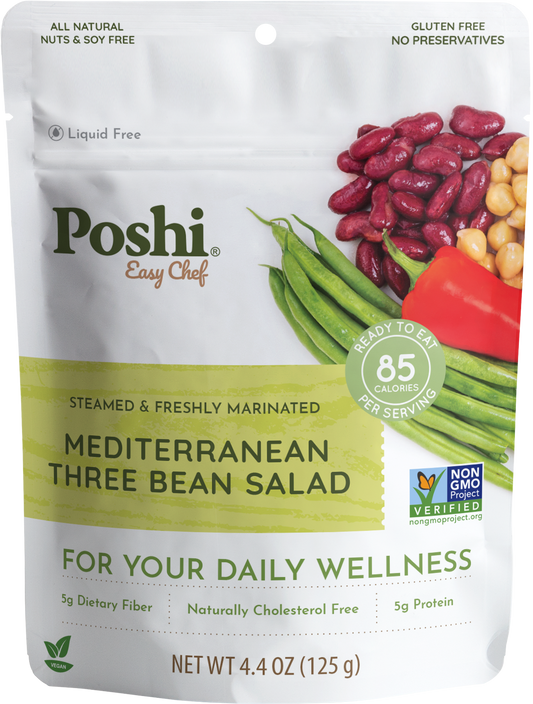 Poshi - Mediterranean Three Bean Salad