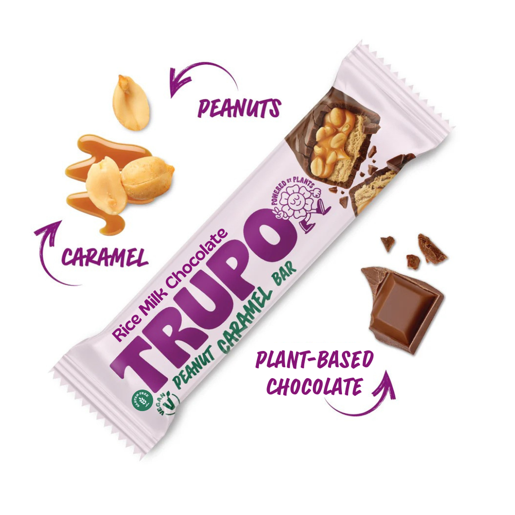 Trupo Peanut Caramel Vegan Gluten-Free Candy Bar 1.76oz
