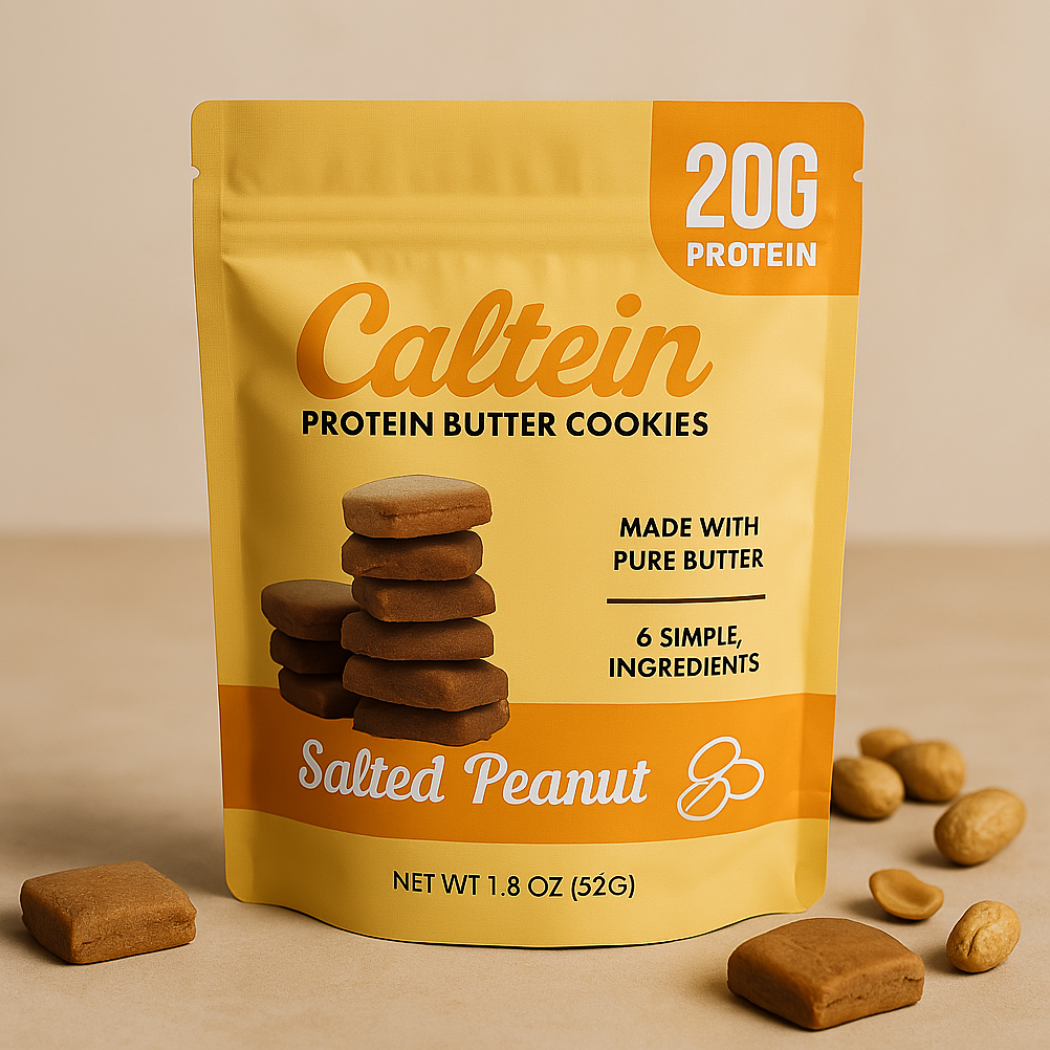 Salted Peanut Cookies | High Protein | Clean Label Snack