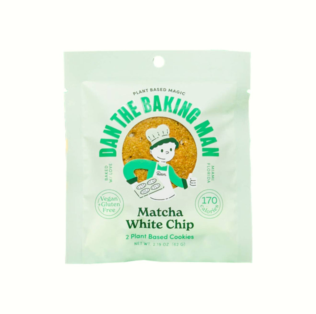 Dan The Baking Man - Matcha White Chip Cookie 2.19oz