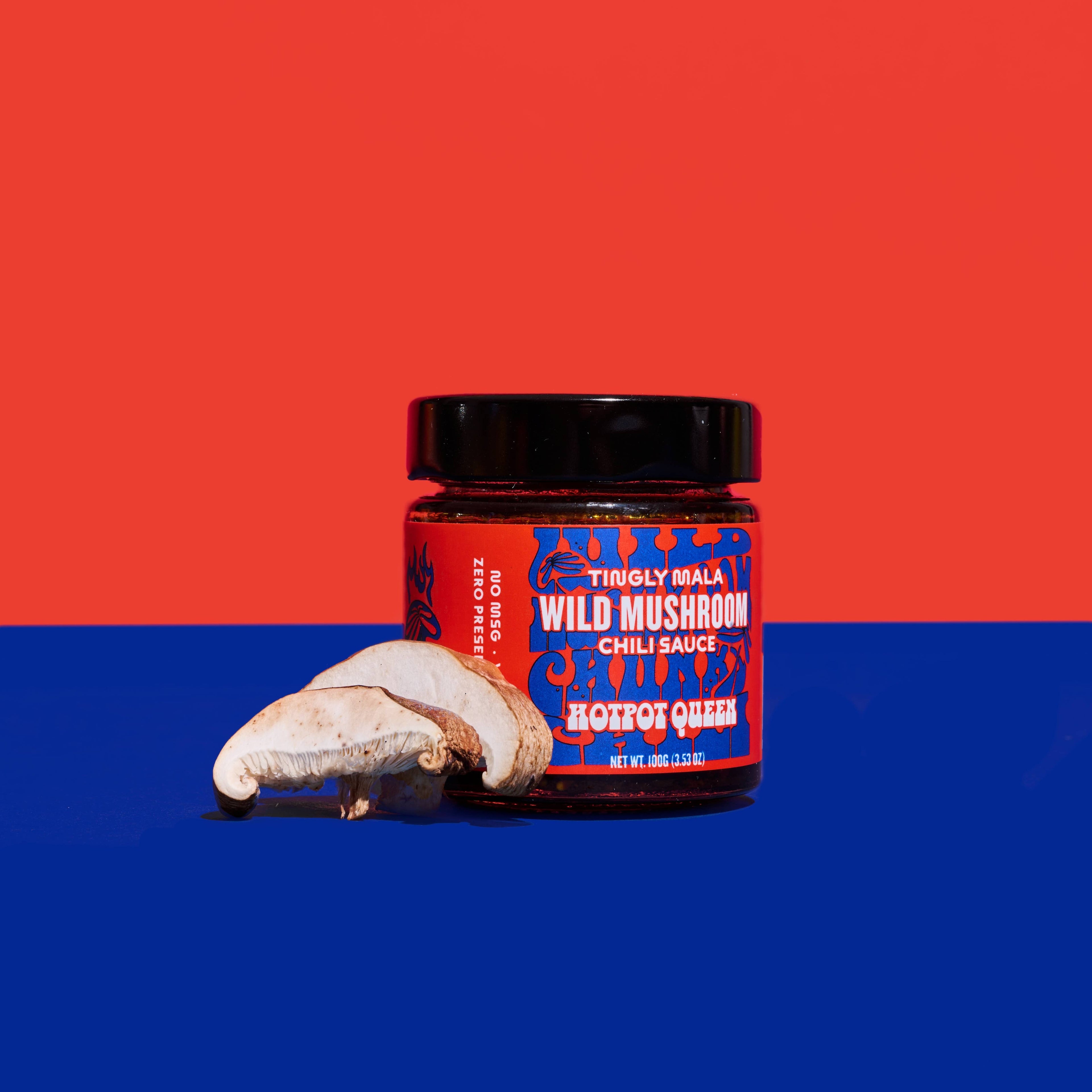 Hotpot Queen Wild Mushroom Chili Sauce 3.53 OZ