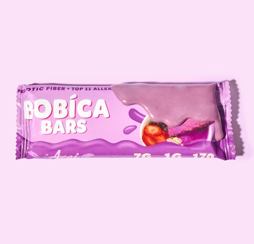 Bobica Bars Açaí Glazed Granola Bar 1.34oz