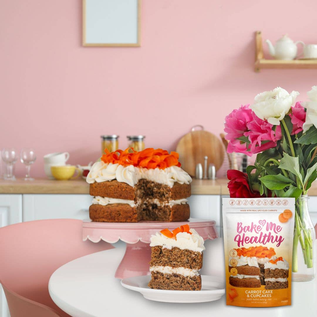 Bake Me Healthy - Carrot Cake & Cupcakes Plant-Based Baking Mix