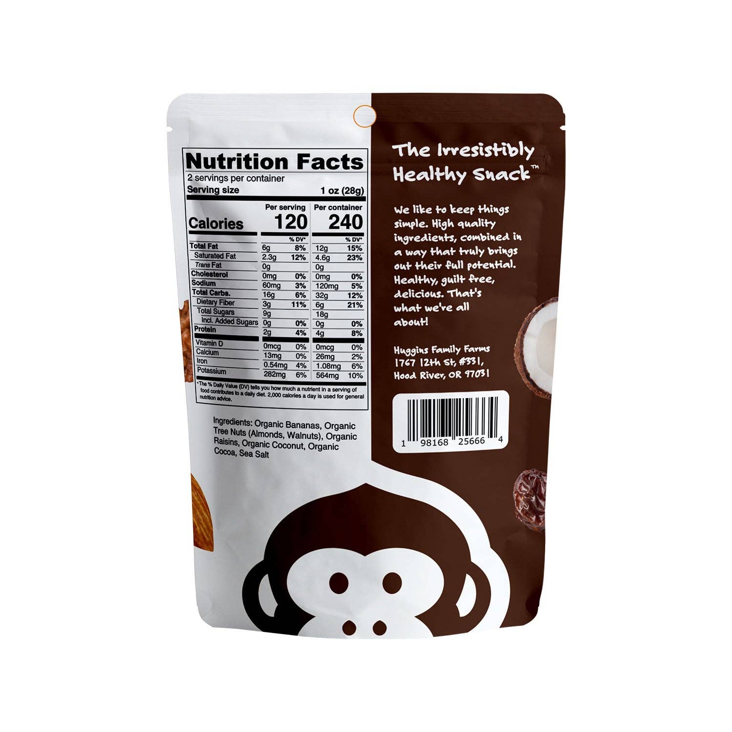 Monkey Brittle Banana Coconut Cacao