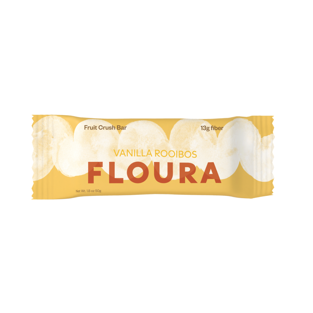 Floura - Vanilla Rooibos Fiber Snack Bar 1.8oz