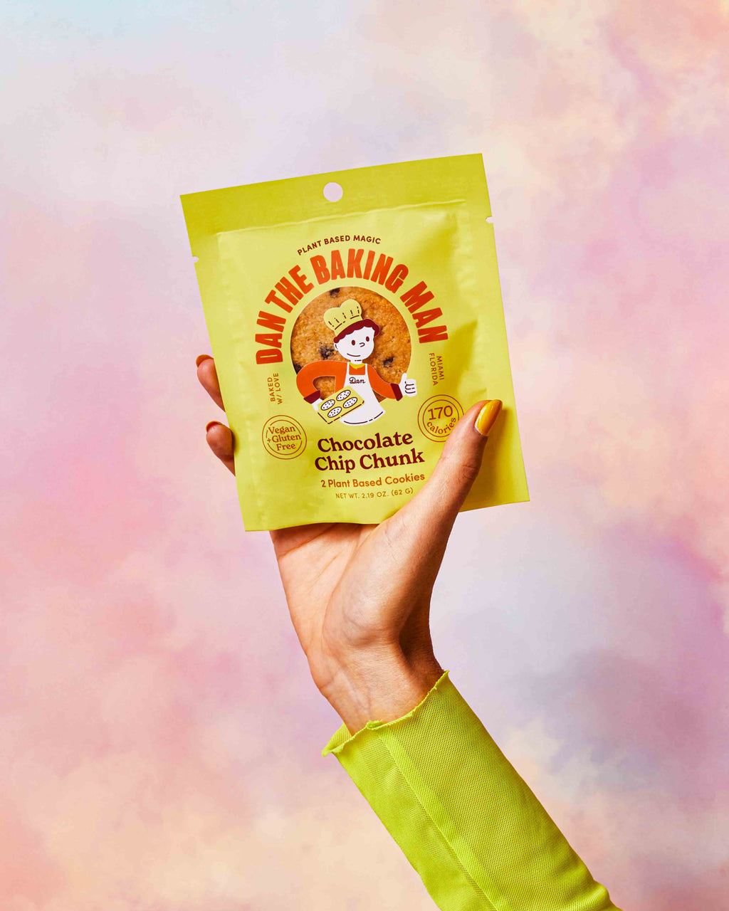 Dan the Baking Man - Chocolate Chip Chunk Cookie 2.19oz