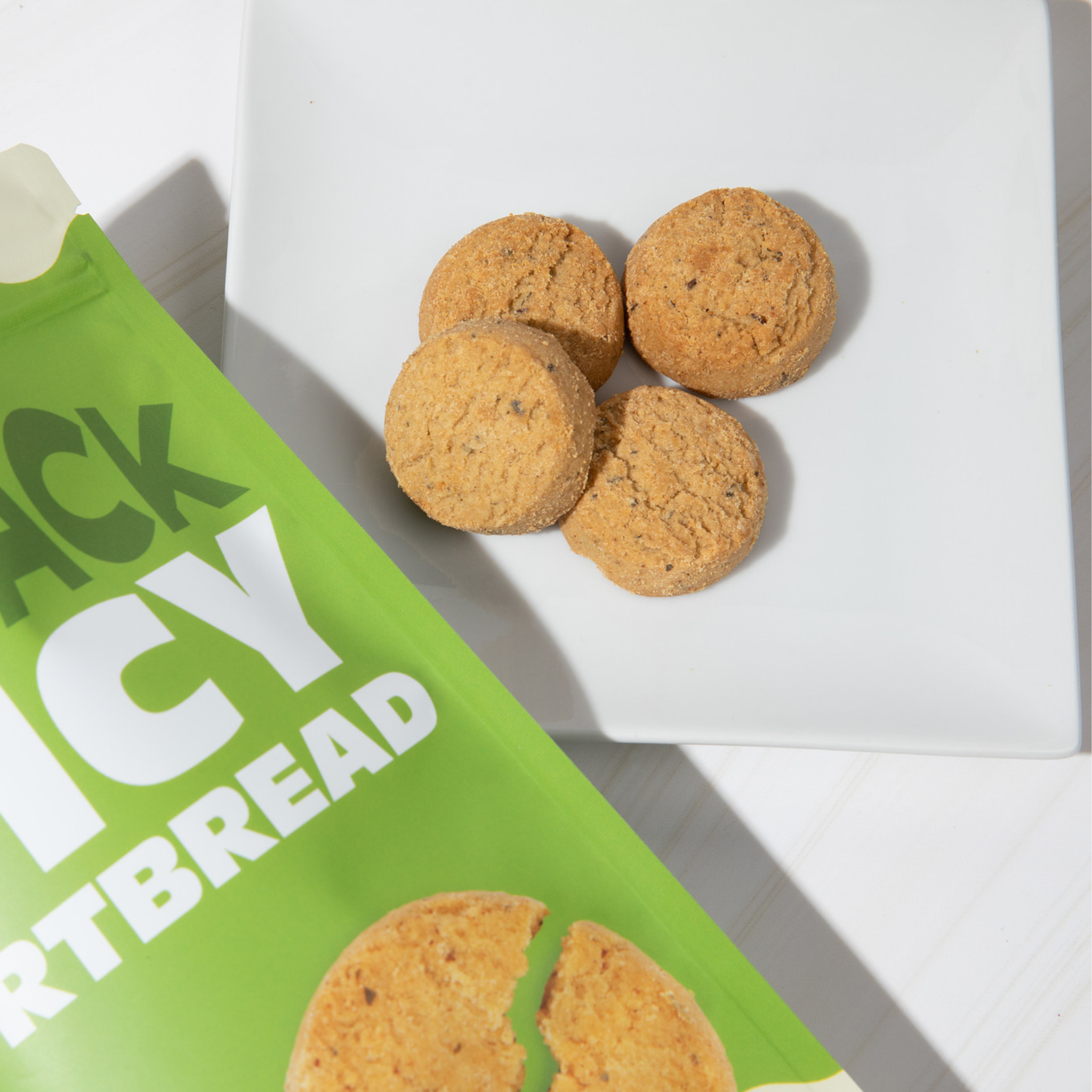 Talkback - Cumin & Green Chili Shortbread