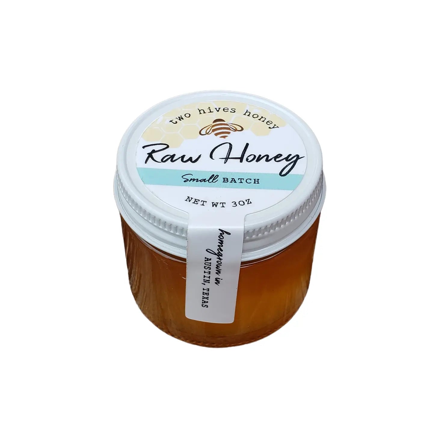 2 Hives Honey - Raw Honey Small Batch with Free Dipper