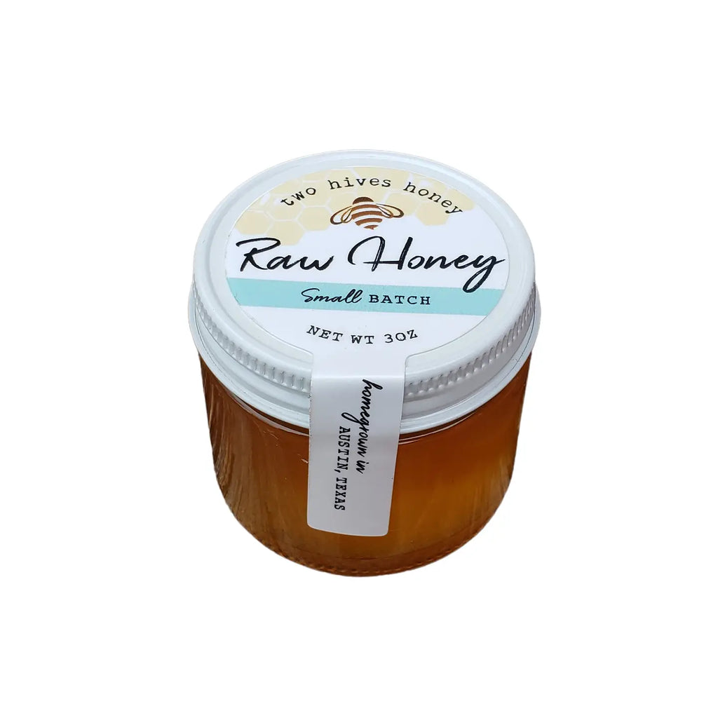 2 Hives Honey - Raw Honey Small Batch with Free Dipper