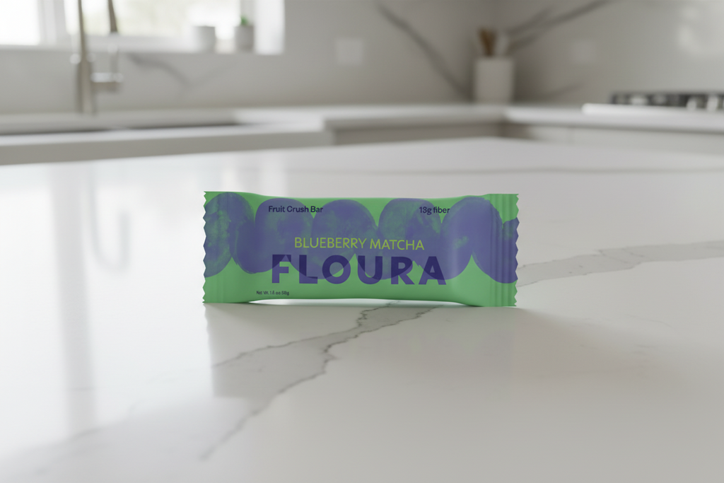 Floura - Blueberry Matcha Fiber Snack Bar 1.8oz