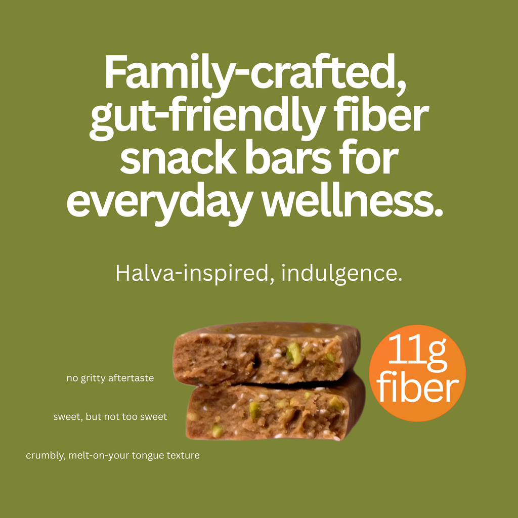 Vital Halva - Gut-friendly sesame bar, Pistachio, 1.4oz