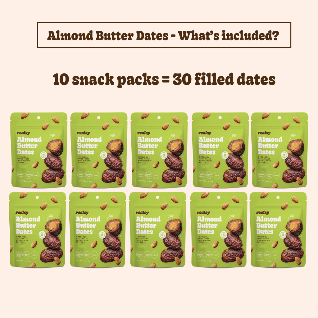 Realsy Almond Butter Filled Medjool Date 2.1 oz