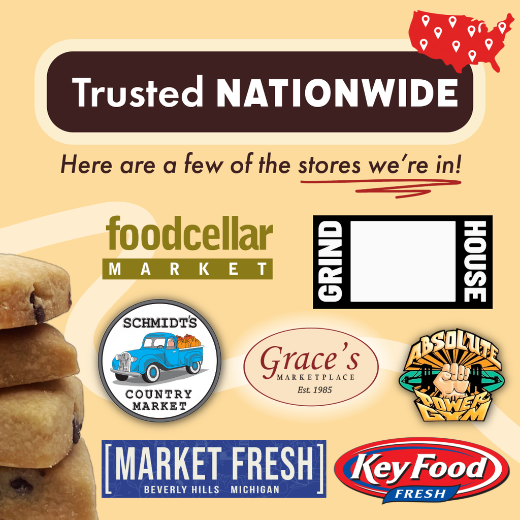 Caltein - Chocolate Chip Cookies | High Protein | Clean Label Snack 1.8oz