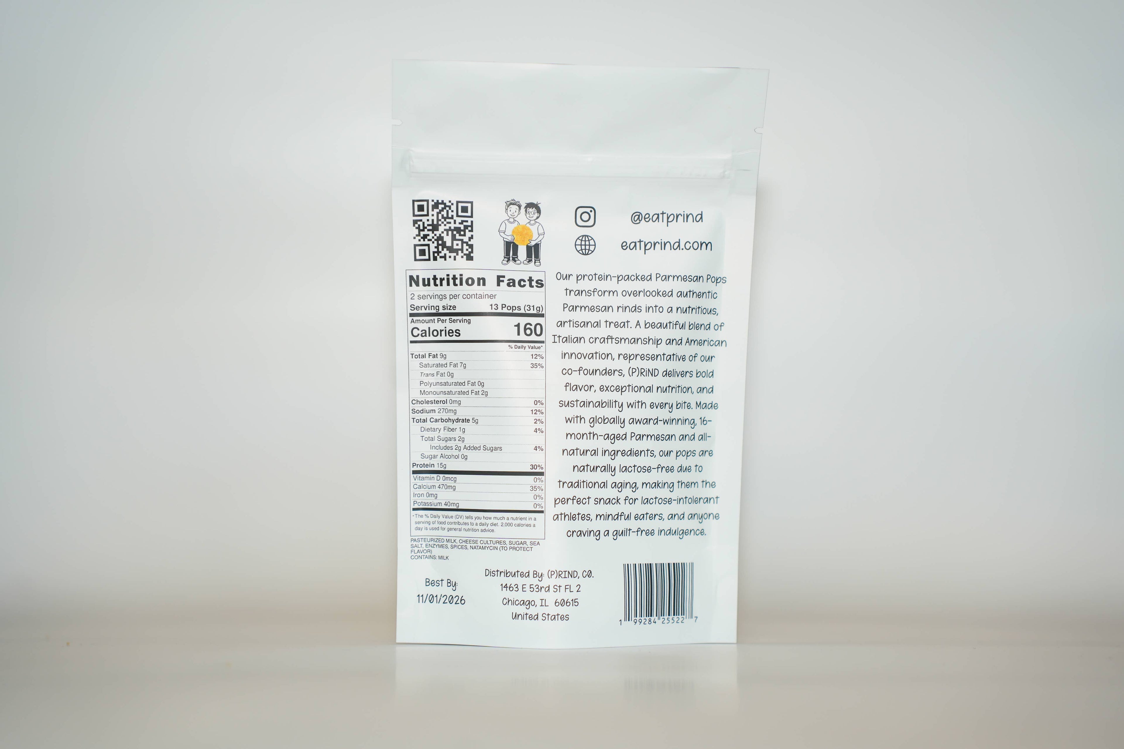 (P)rind - Honey Parmesan Pops 4oz