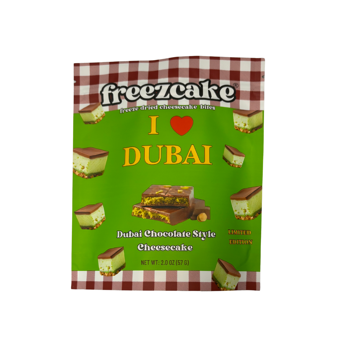 Dubai Chocolate Freezcake-Freeze-Dried Cheesecake Bites