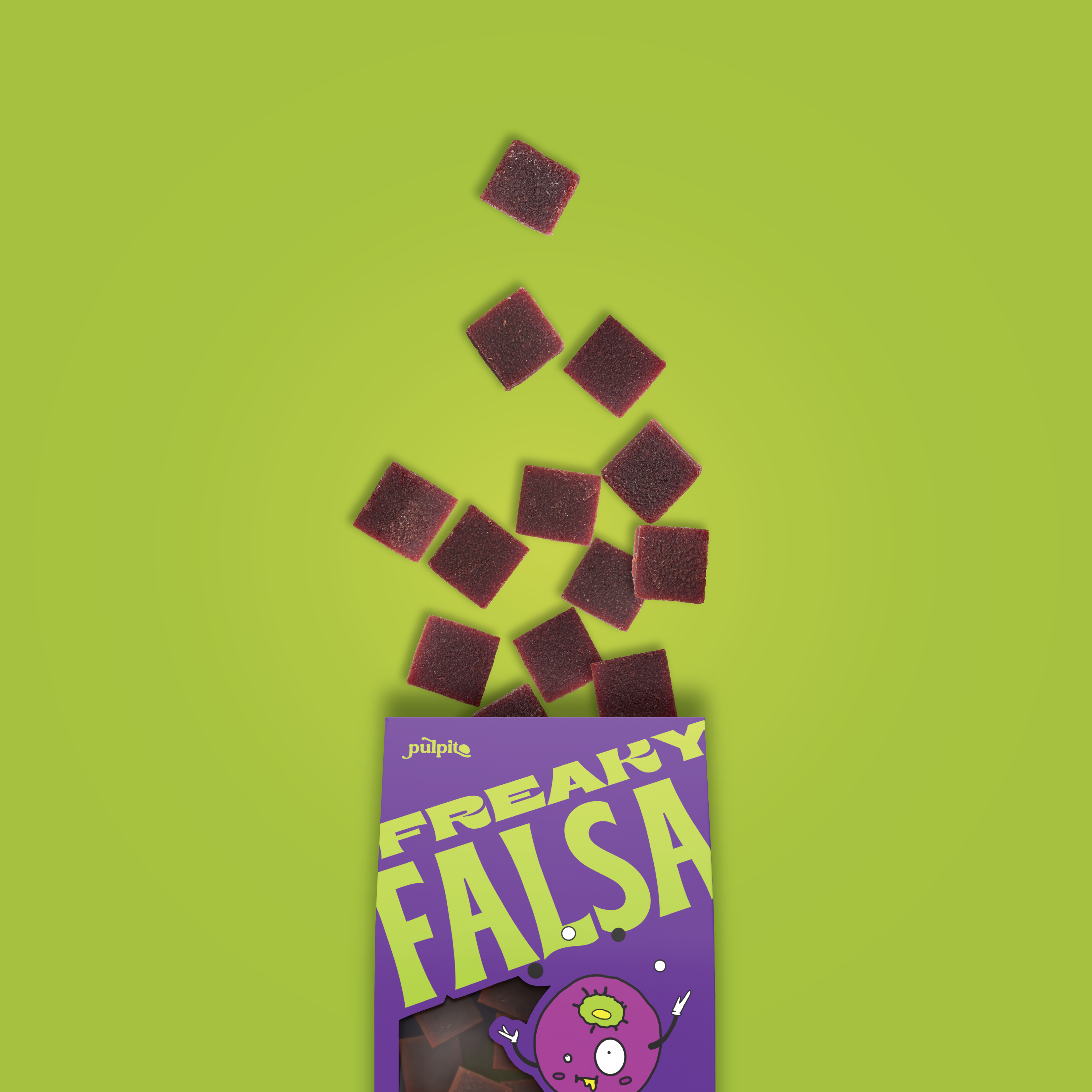 Pulpito Dried Fruit Bites Natural Fruit Snacks -Freaky Falsa (South-Asian Blueberry)