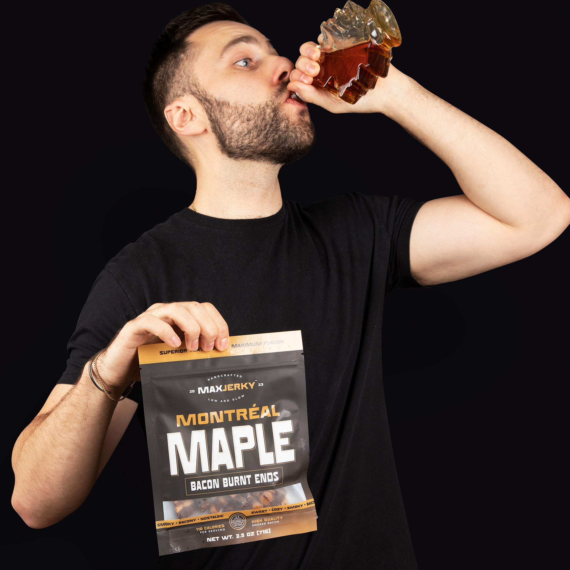 Max Jerky Montréal Maple Bacon Burnt Ends 2.5oz
