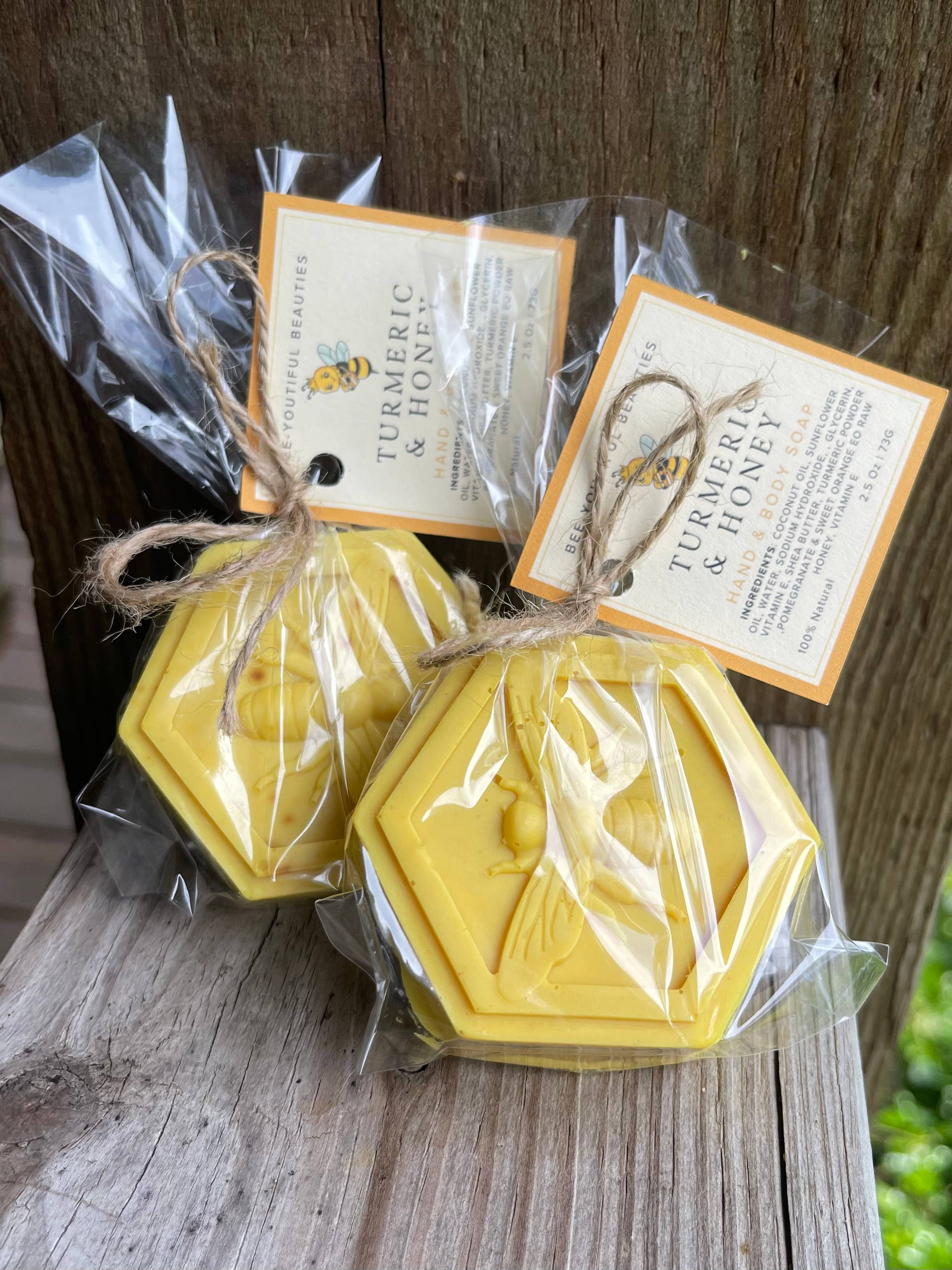Bee-Youtiful Beauties - Turmeric & Honey Soap