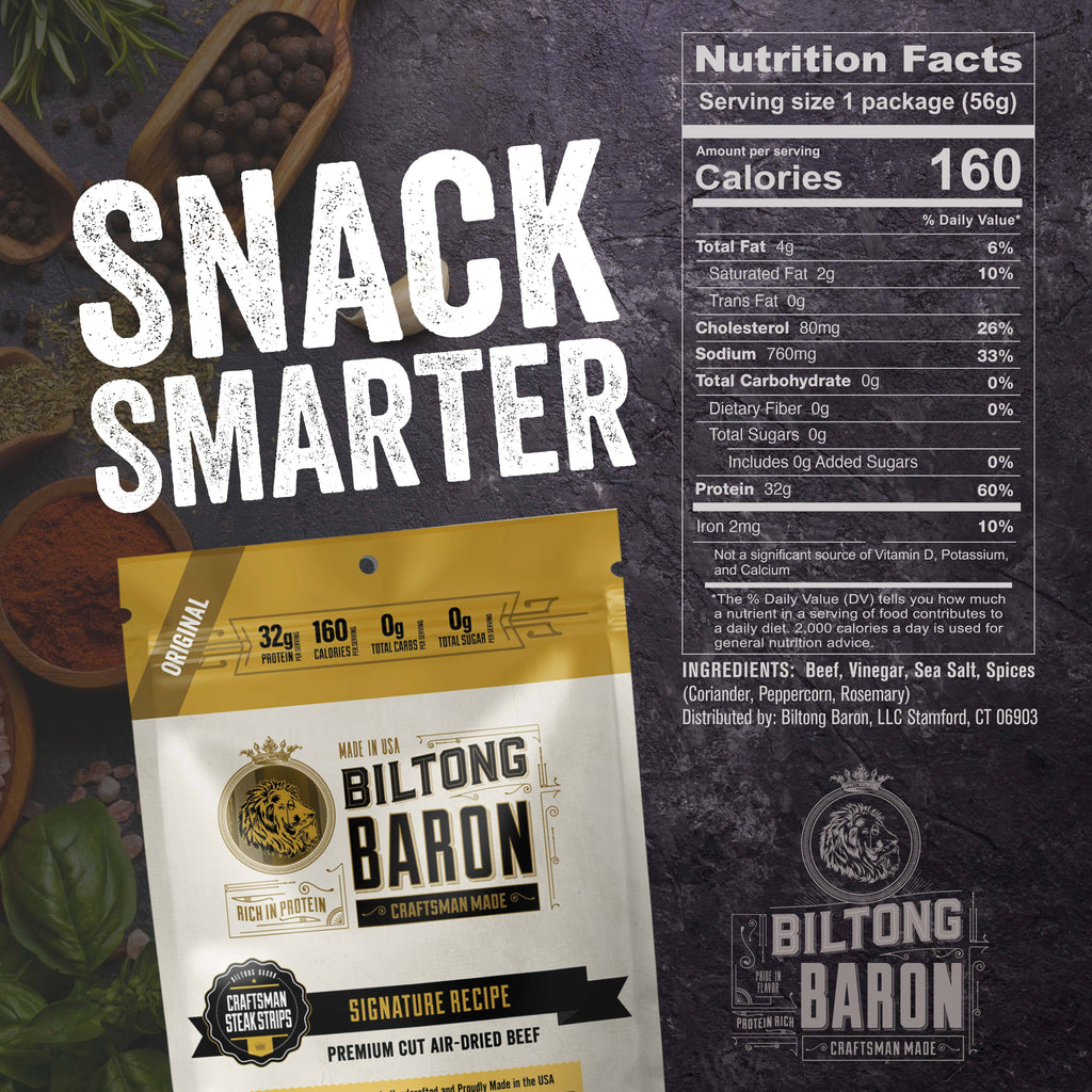 Biltong Baron Signature Recipe 2oz Bag