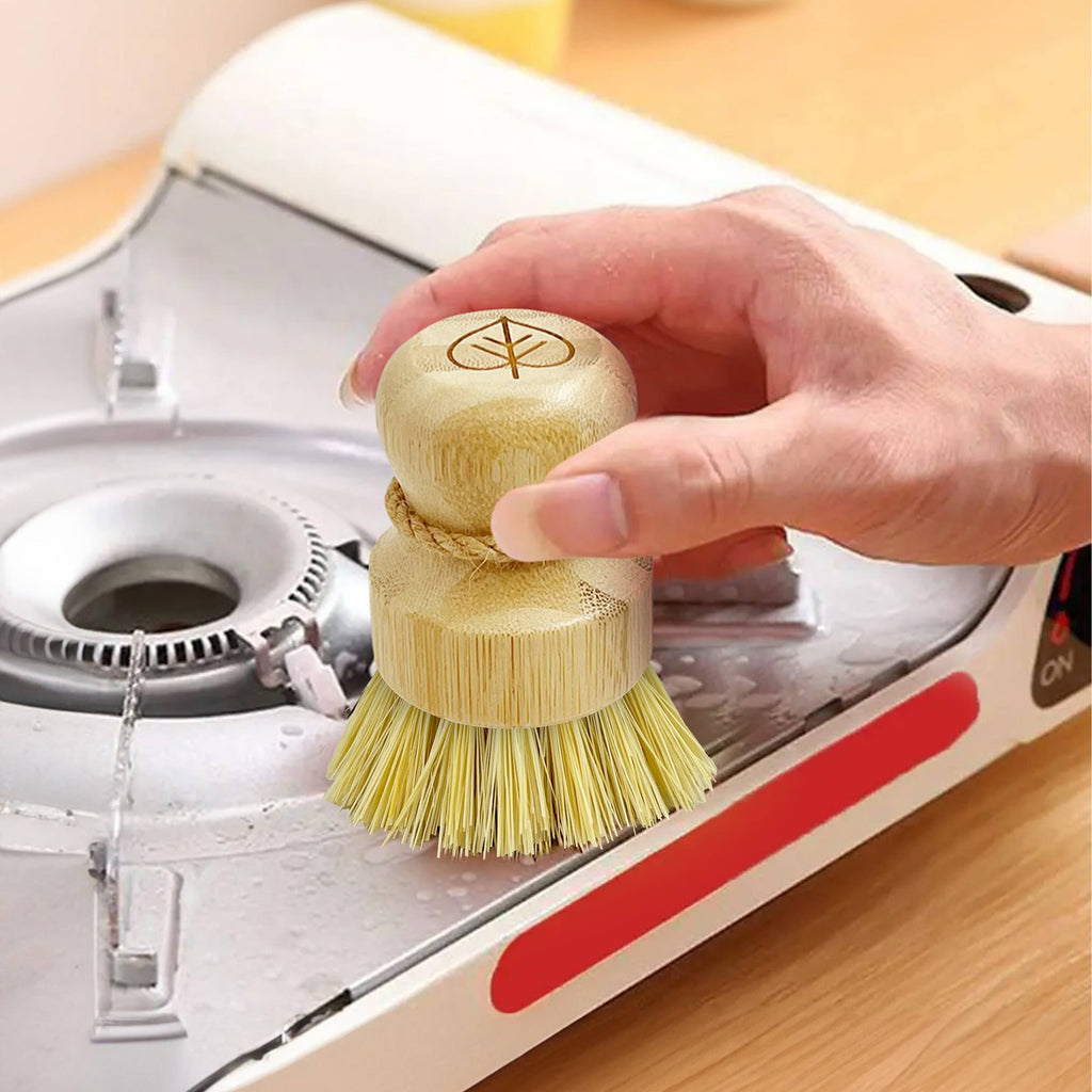 Natural Cleaning Bamboo Dish Brush