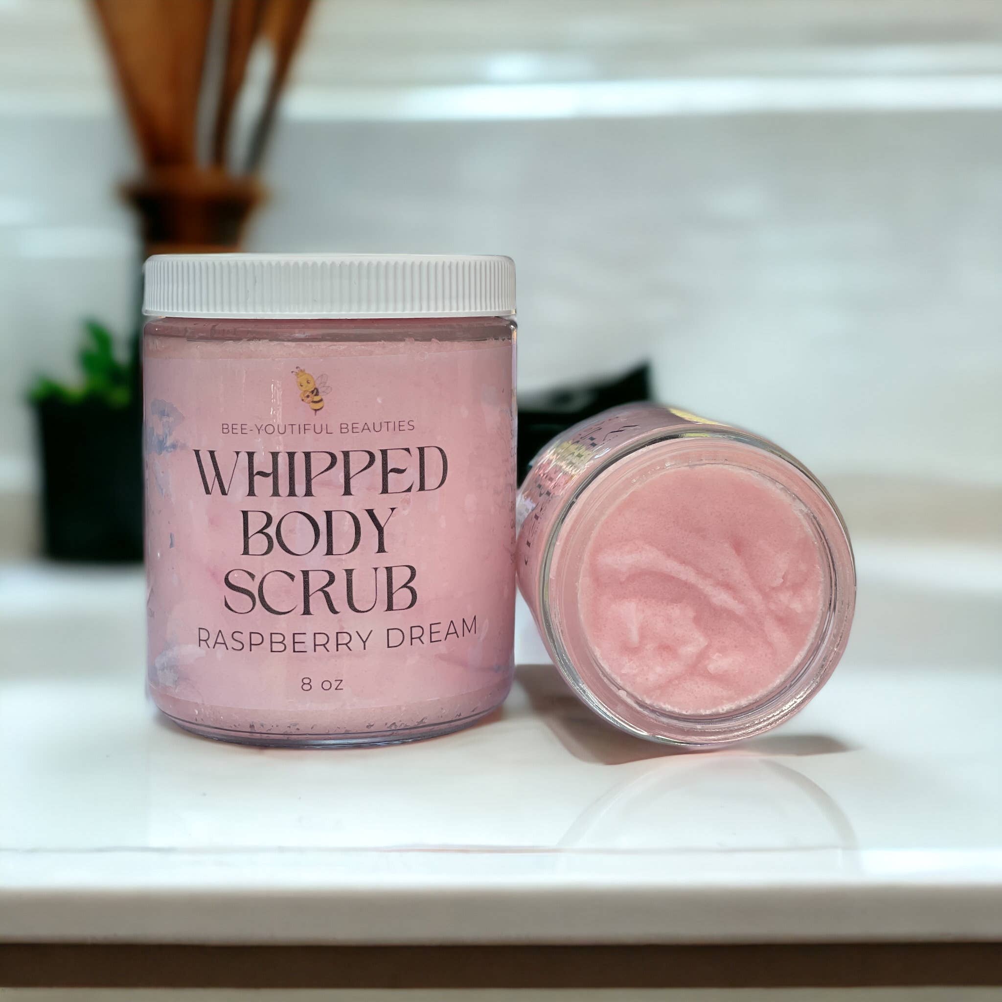 Bee-Youtiful Beauties - Raspberry Dream Whipped Body Scrub 2oz.