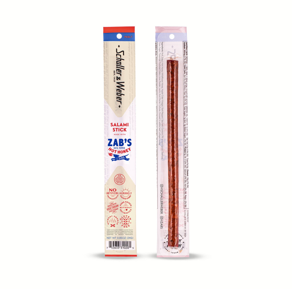 Schaller & Weber Salami Stick - Zab's Hot Honey 1oz
