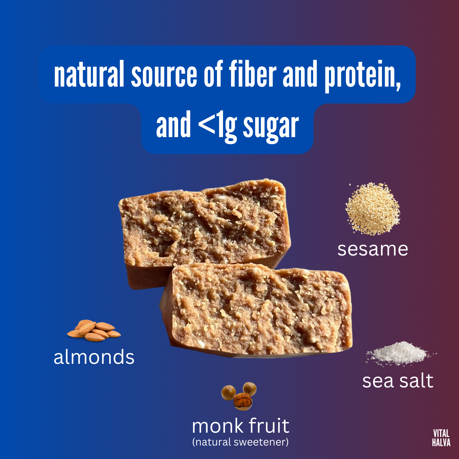 Vital Halva - Original Sesame Bar 2.3oz