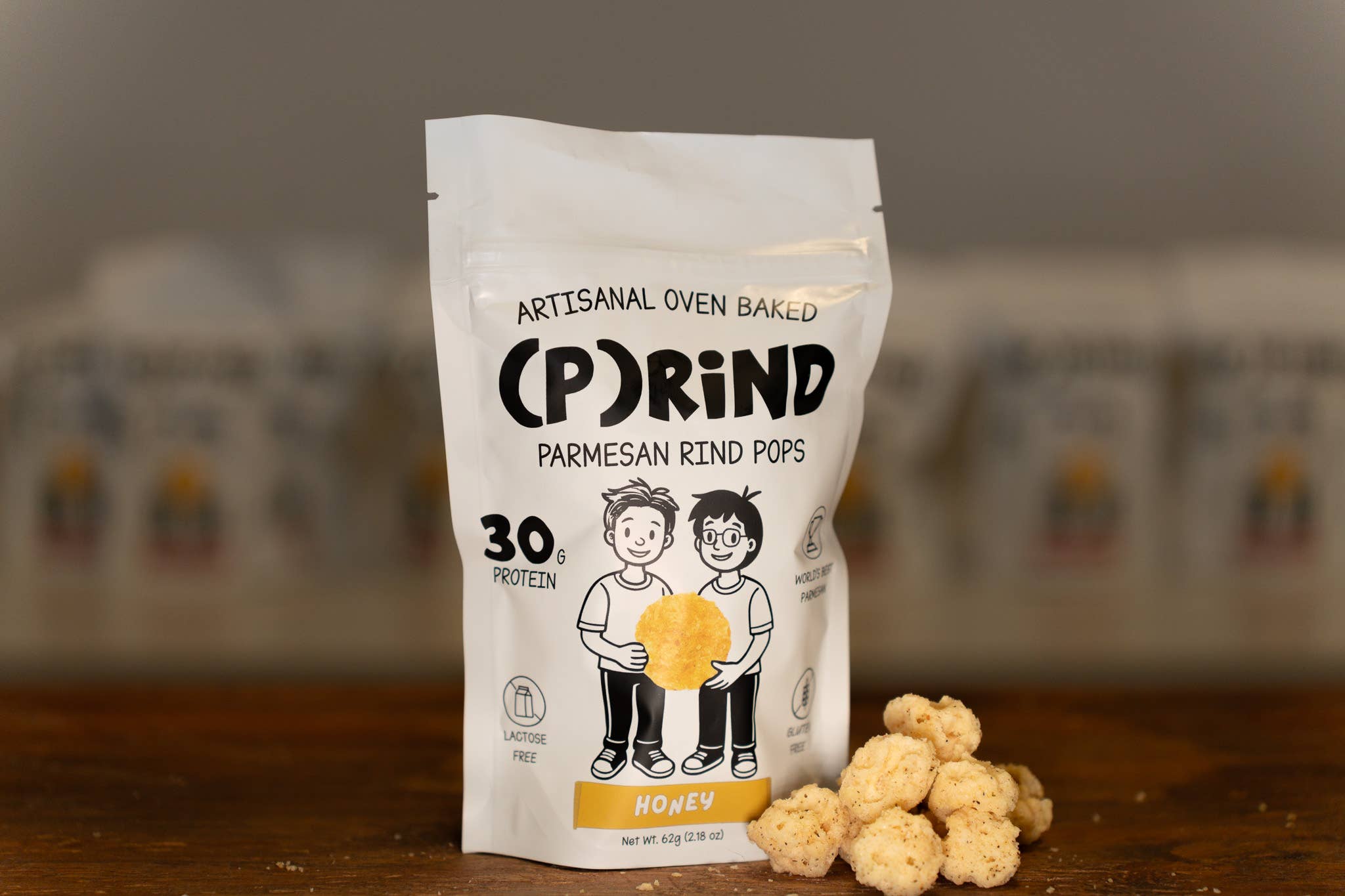 (P)rind - Honey Parmesan Pops 4oz