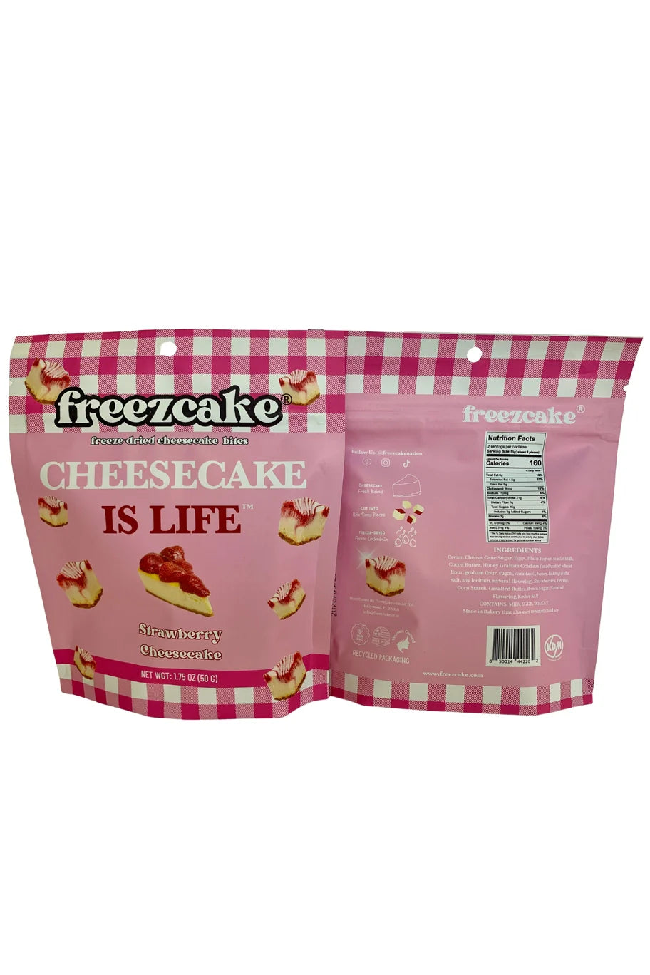Freezcake -  Freeze-Dried Strawberry Cheesecake Bites