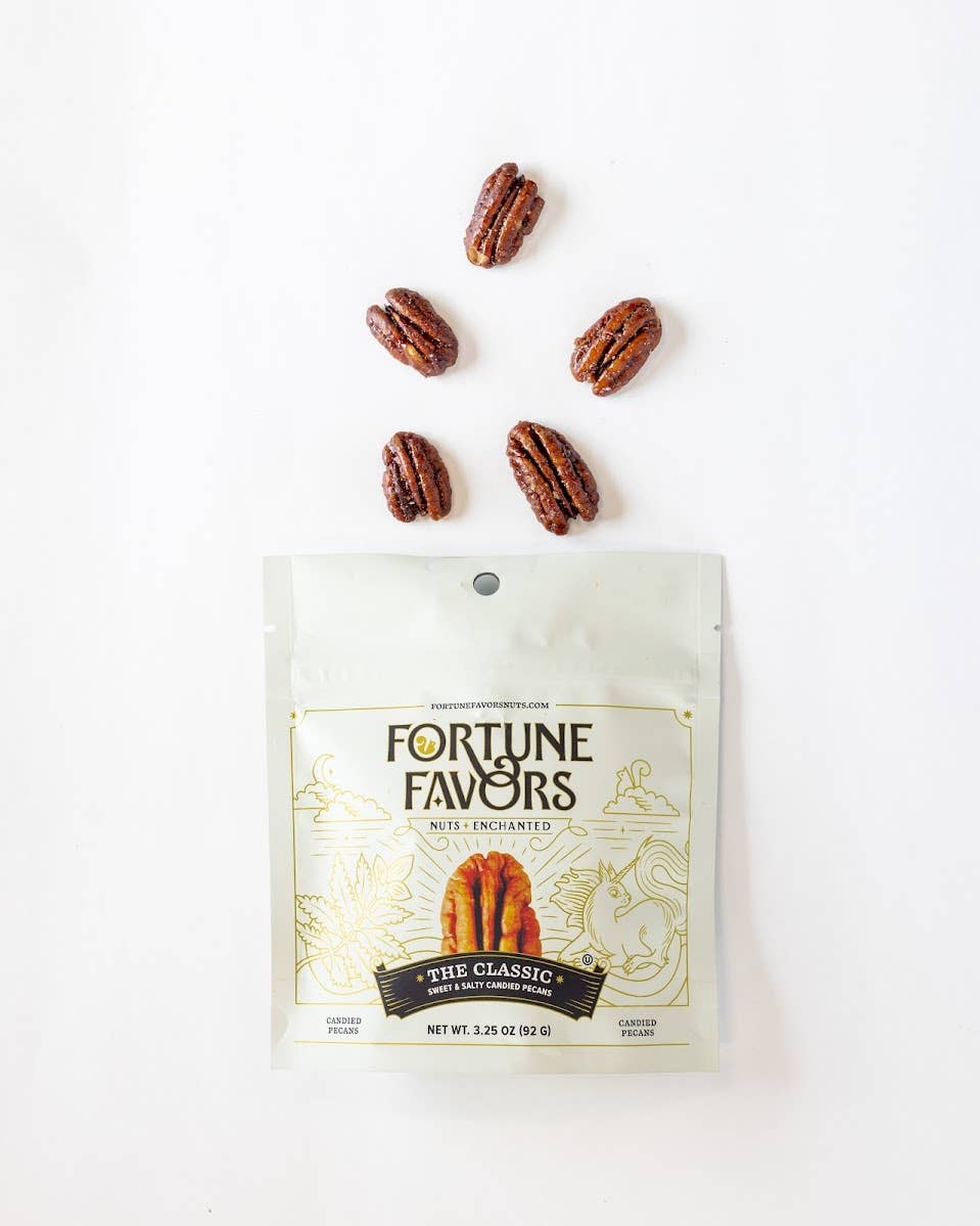 Fortune Favors The Classic Candied Pecans 3.25oz