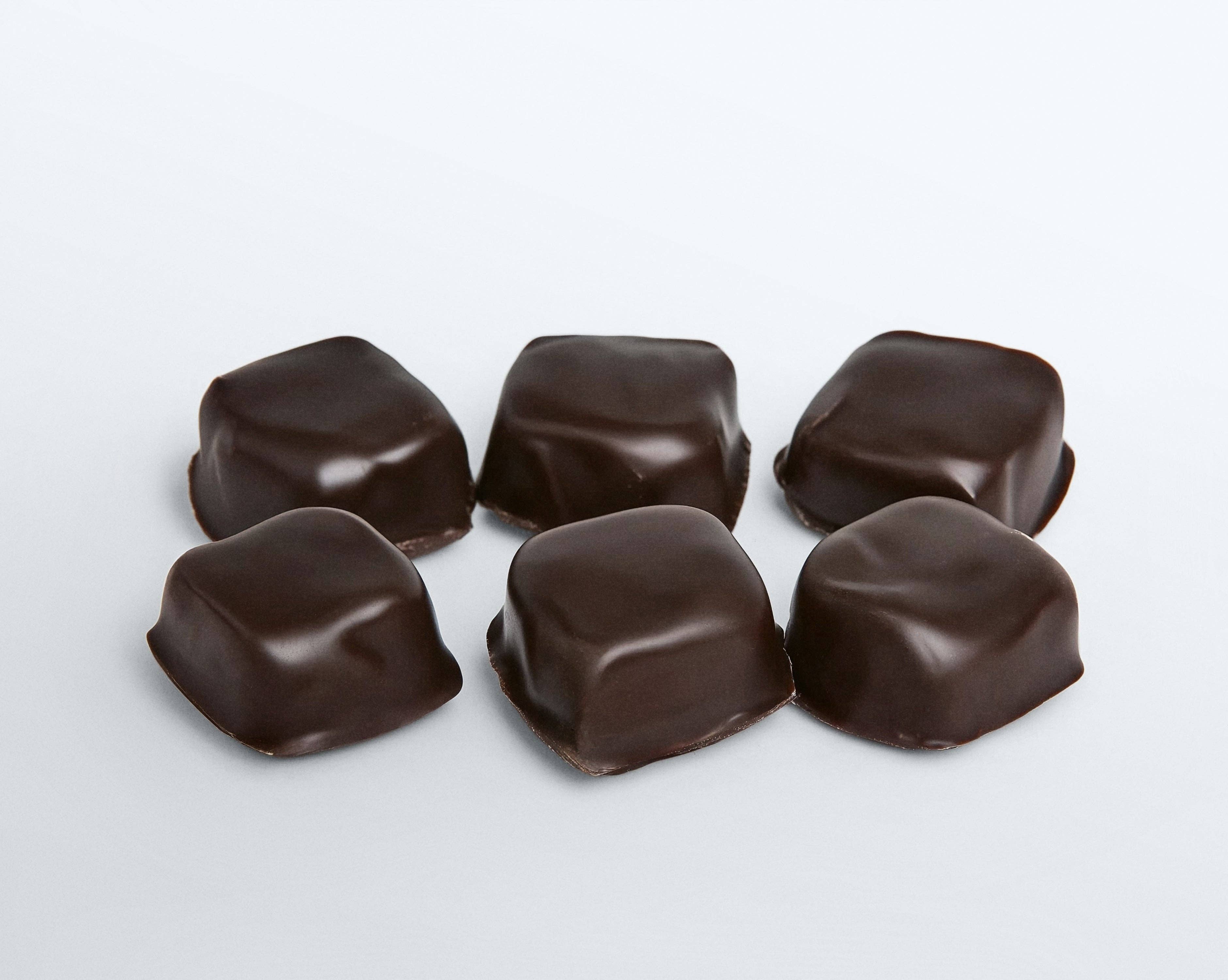 Date Smarter Peanut Butter Chocolate Covered Date Caramels