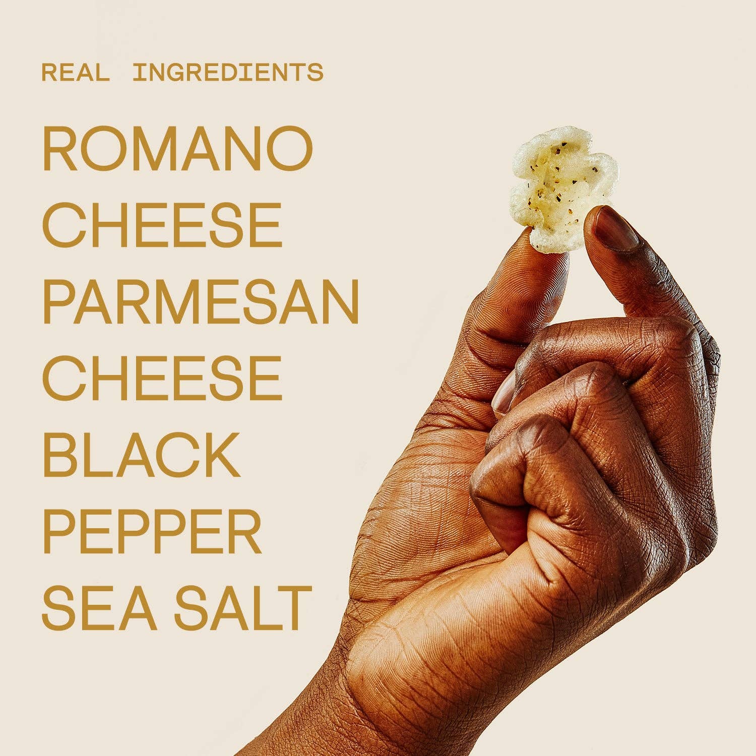 Tantos Puffed Pasta Crisps - Cacio e Pepe - 1oz