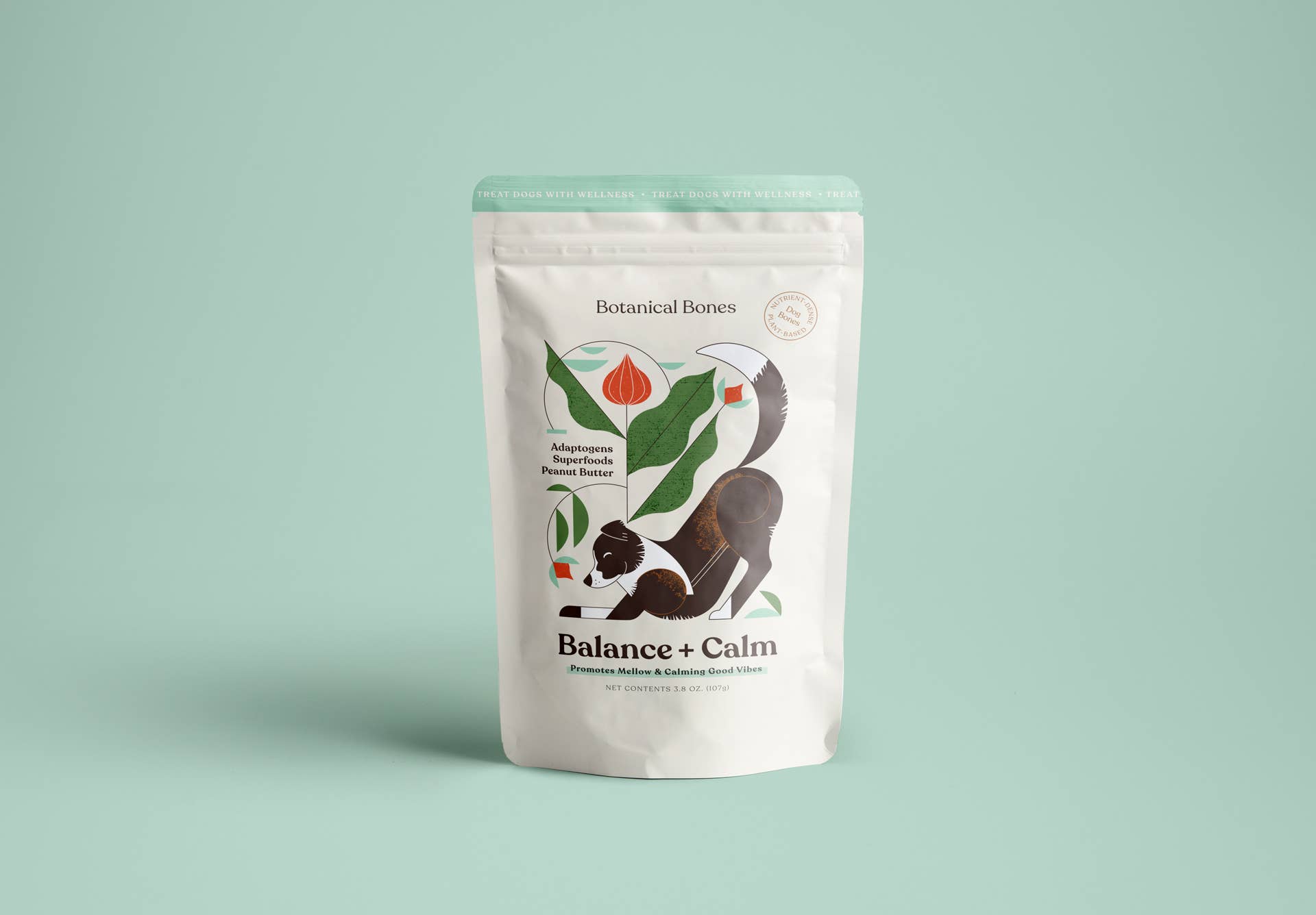 Botanical Bones - Balance + Calm Cookies - All Natural, Organic Dog Treats 5oz