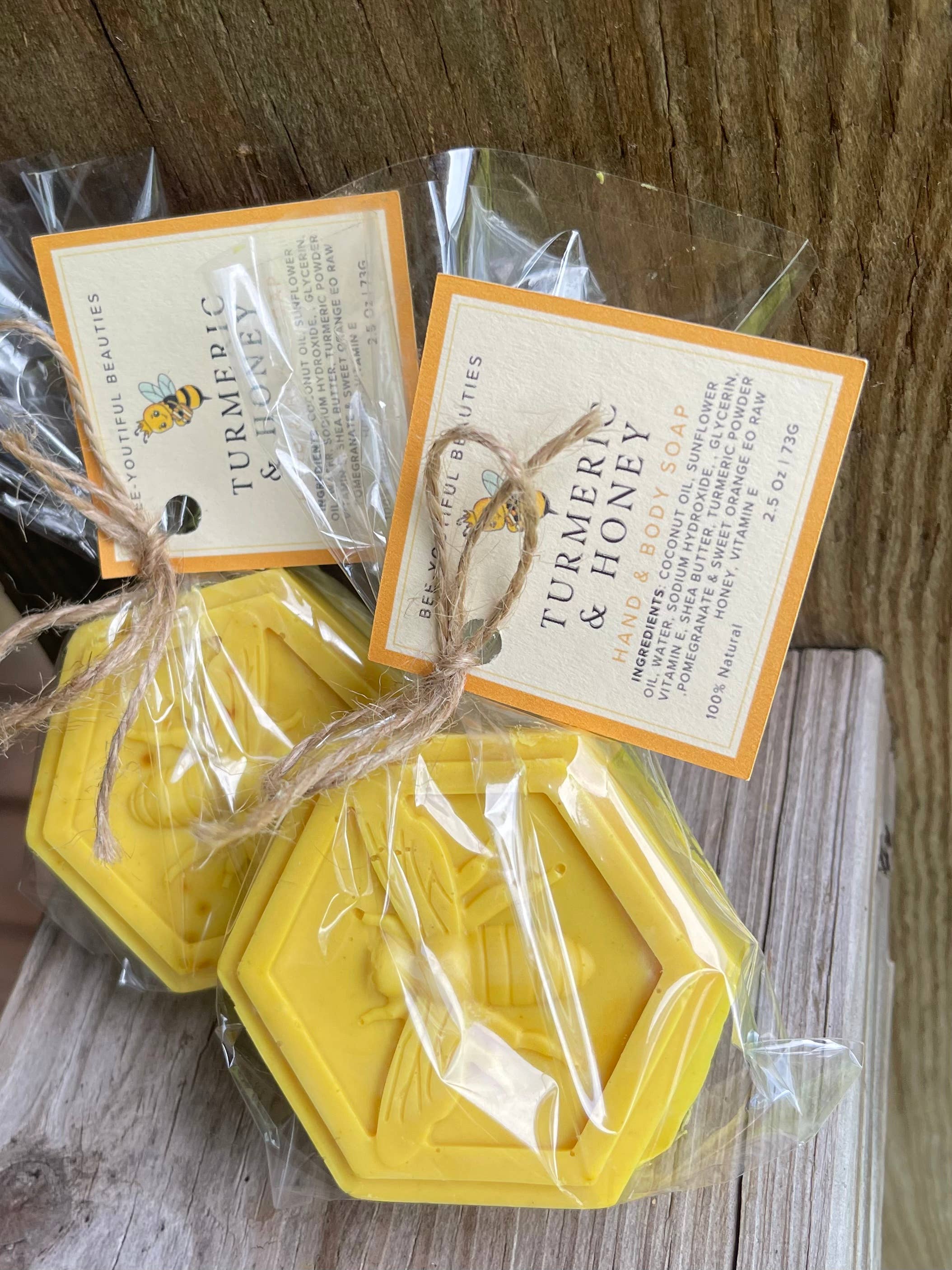 Bee-Youtiful Beauties Turmeric & Honey Soap