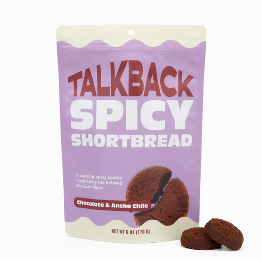 Talkback - Chocolate & Ancho Chile Shortbread