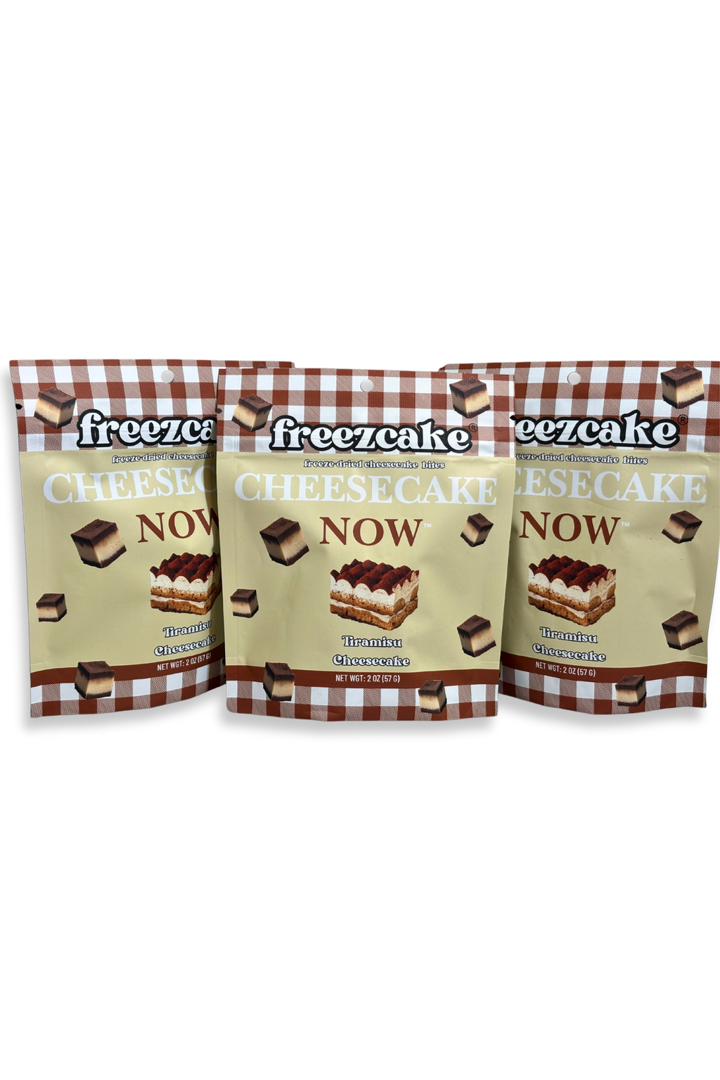 Freezcake -  Freeze-Dried Tiramisu Cheesecake Bites