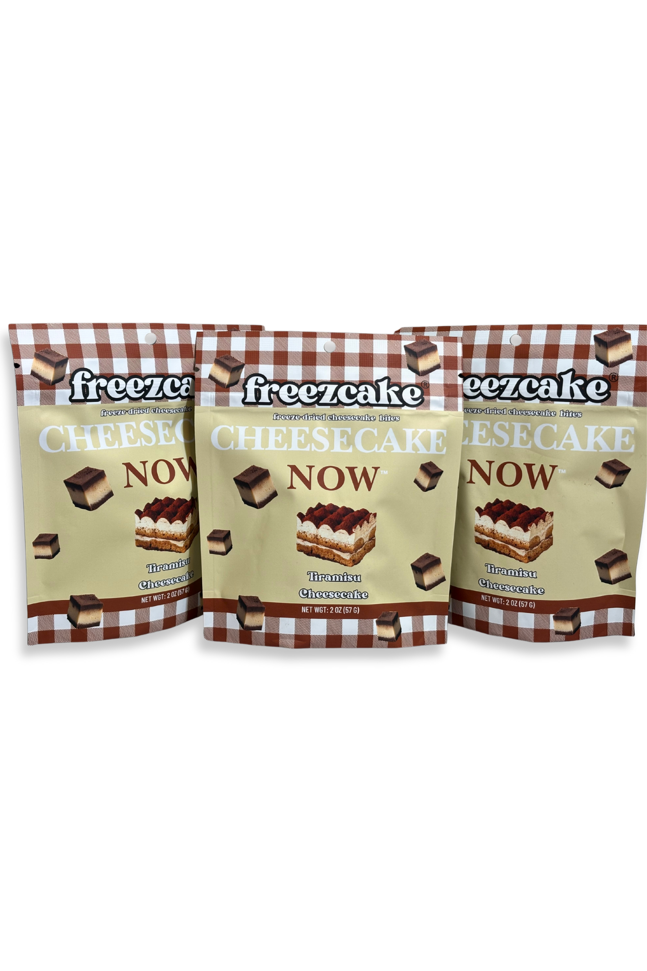Freezcake -  Freeze-Dried Tiramisu Cheesecake Bites